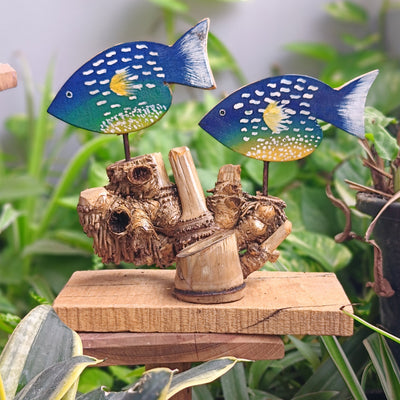 Chinhhari Madai Blue Fish garden decor