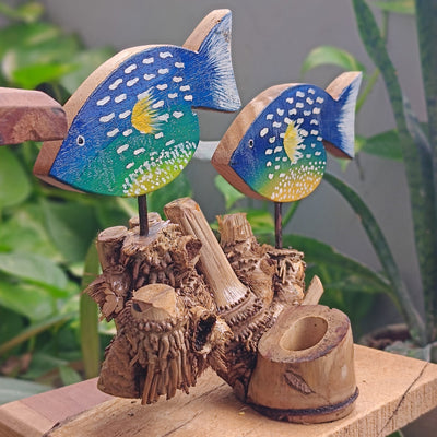 Chinhhari Madai Blue Fish garden decor