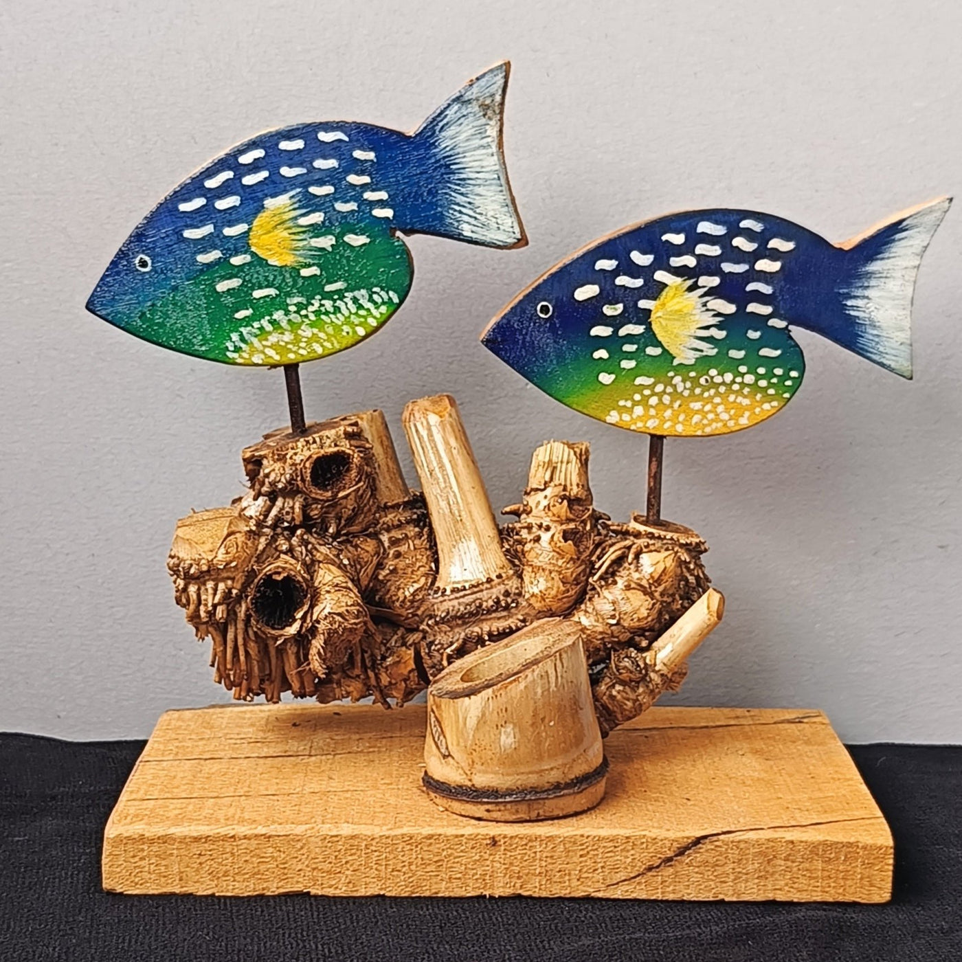 Chinhhari Madai Blue Fish garden decor