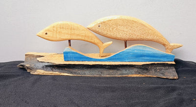 Chinhhari Madai wooden Fish garden decor