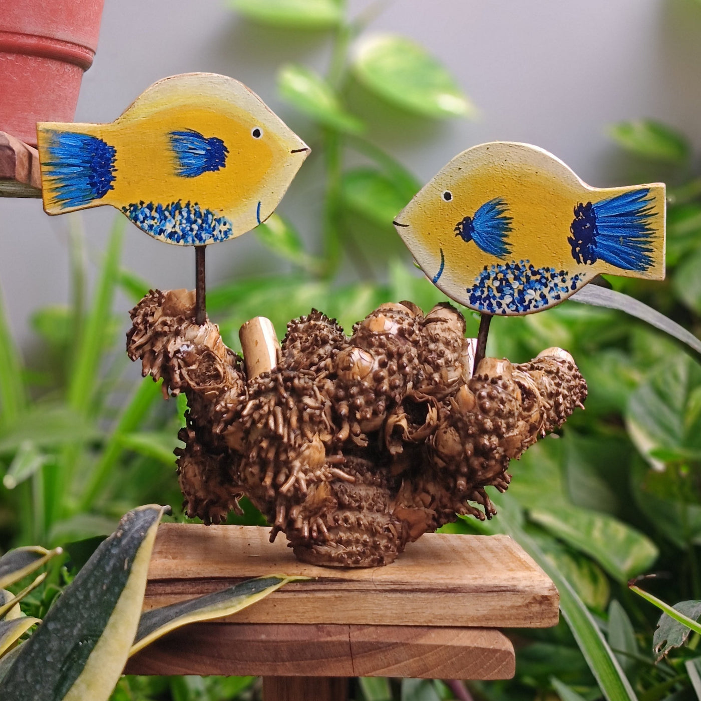 Chinhhari Madai yellow Fish garden decor