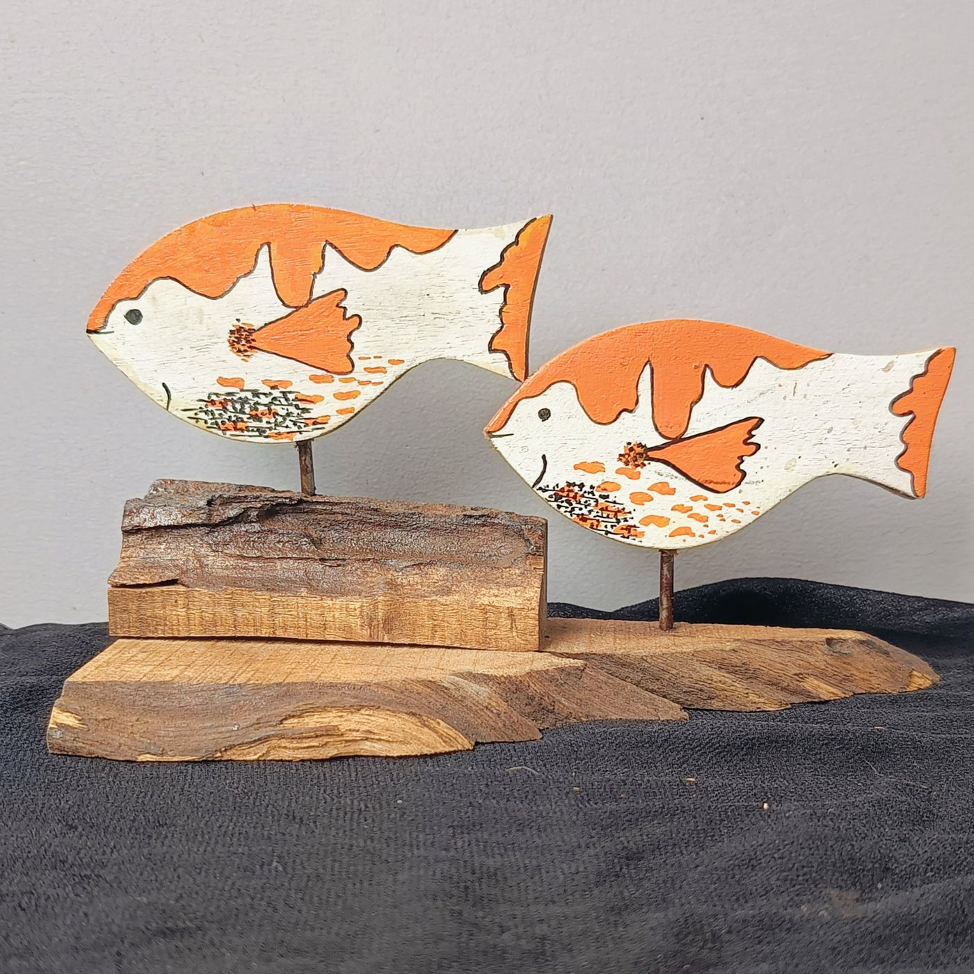 Chinhhari Madai white orange Fish garden decor