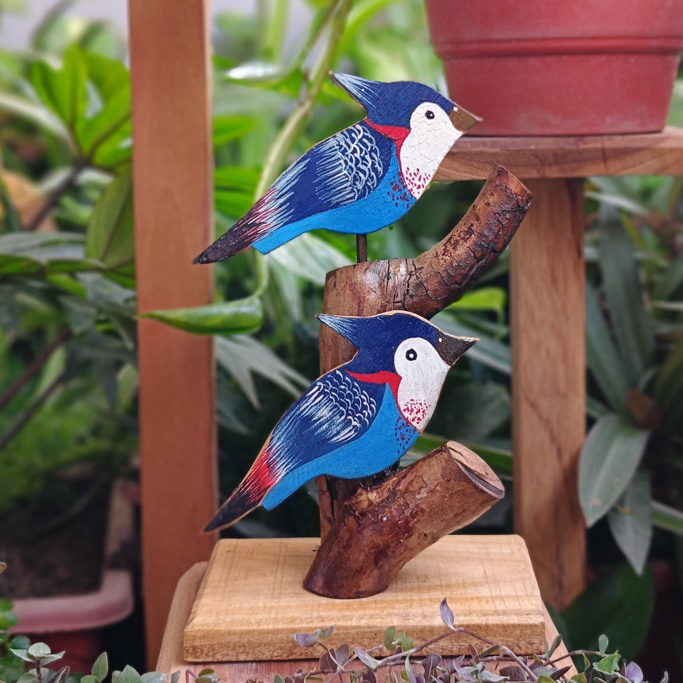 Chinhhari Madai Blue bird garden decor