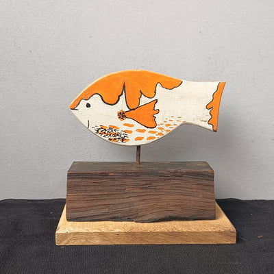 Chinhhari Madai orange white Fish garden decor