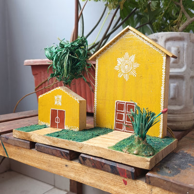 Chinhhari Madai two yellow house garden decor