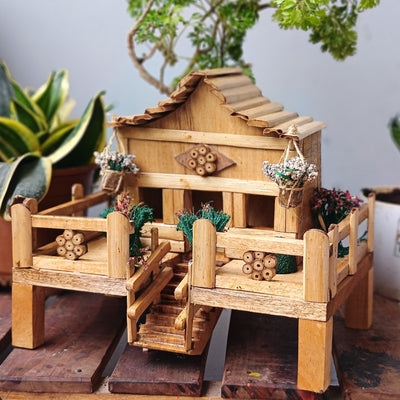 Chinhhari Madai Bamboo house garden decor