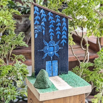 Chinhhari Madai blue house garden decor