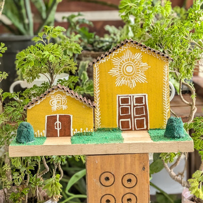 Chinhhari Madai yellow dubble house garden decor