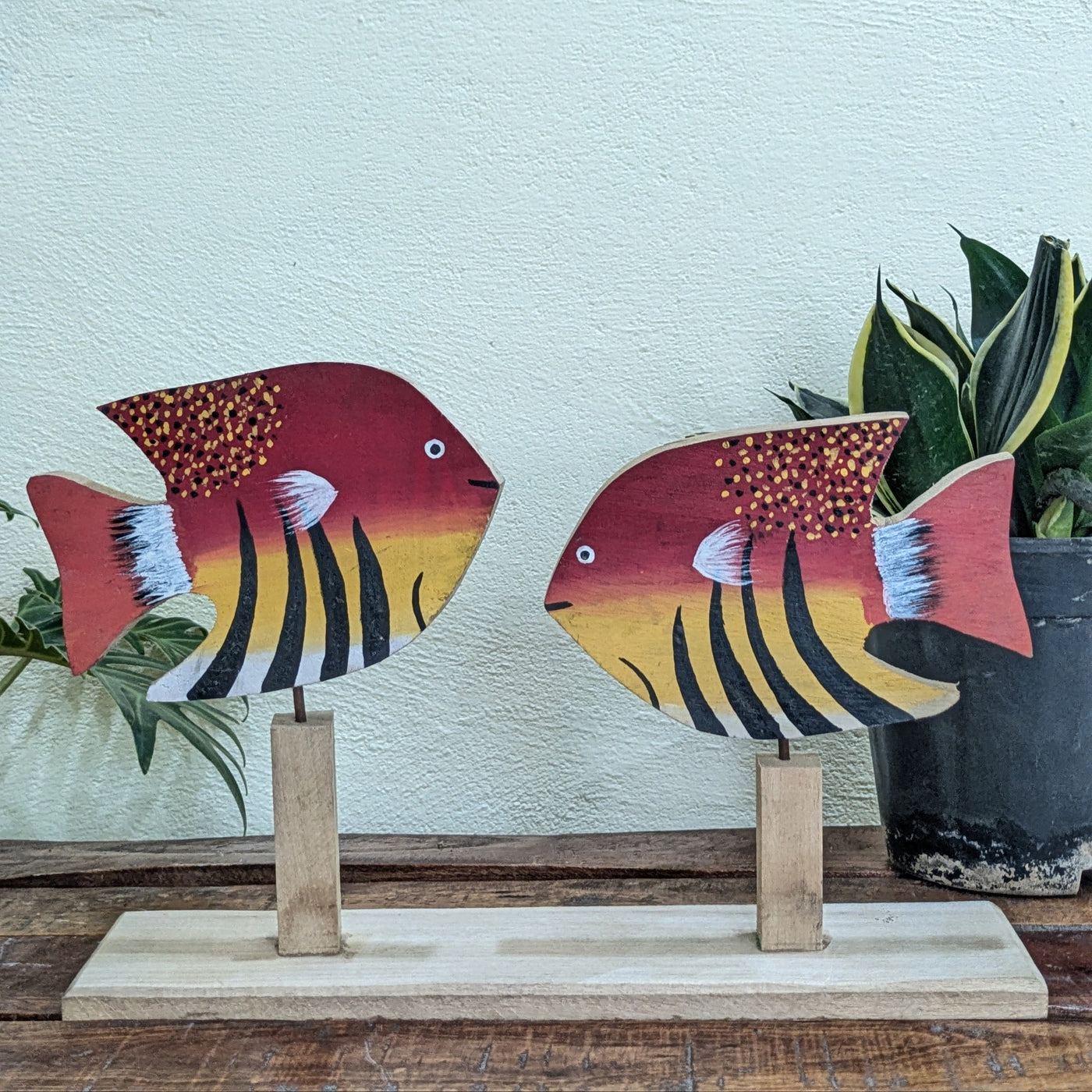 Chinhhari Madai red Fish pair garden decor