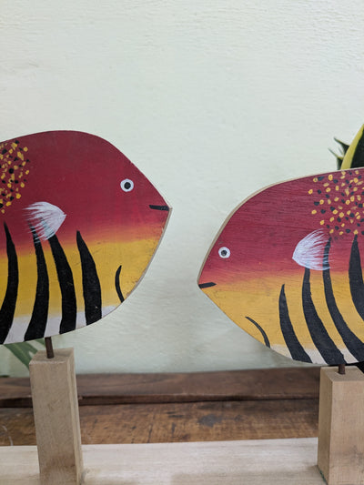 Chinhhari Madai red Fish pair garden decor