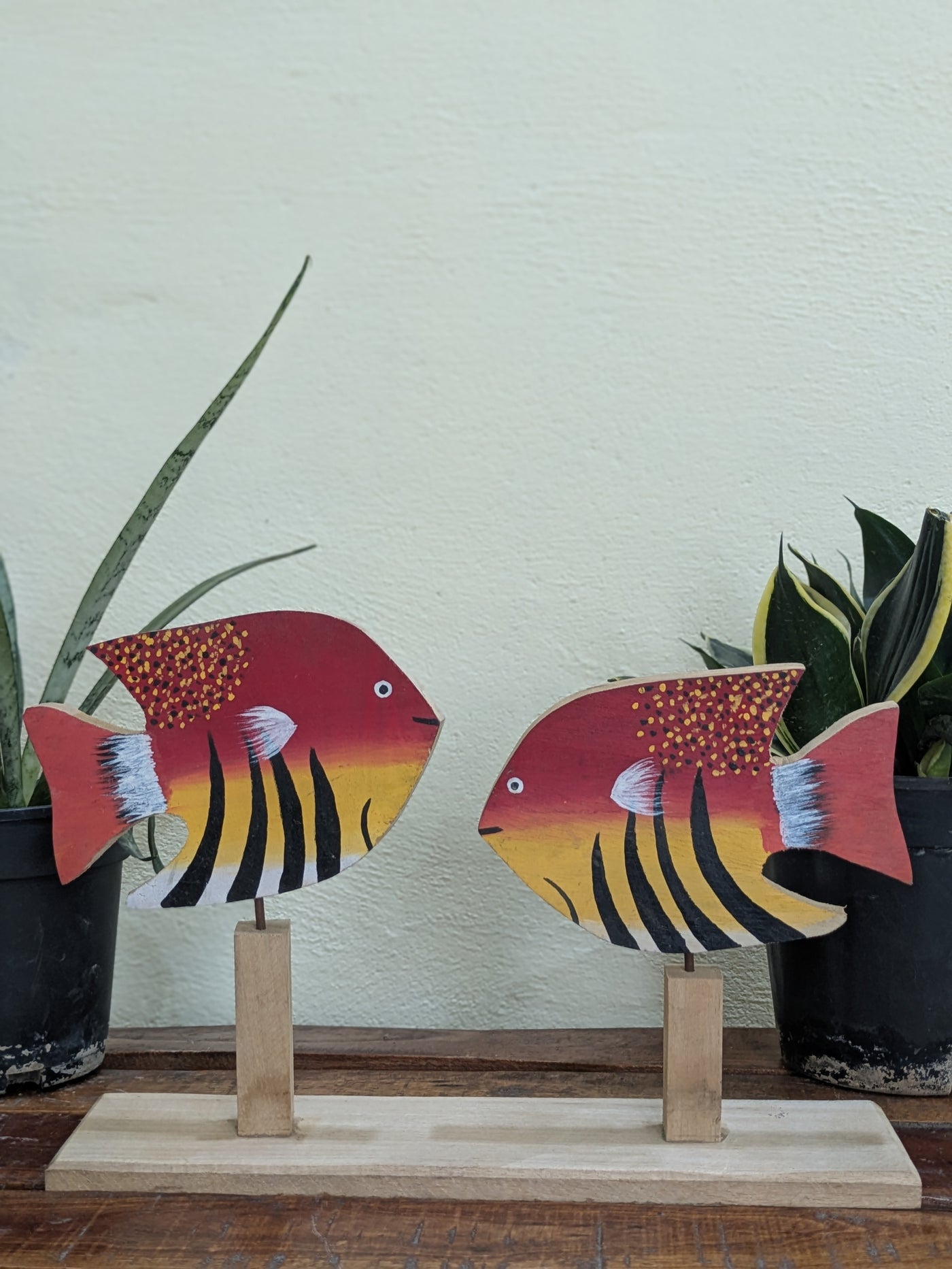 Chinhhari Madai red Fish pair garden decor