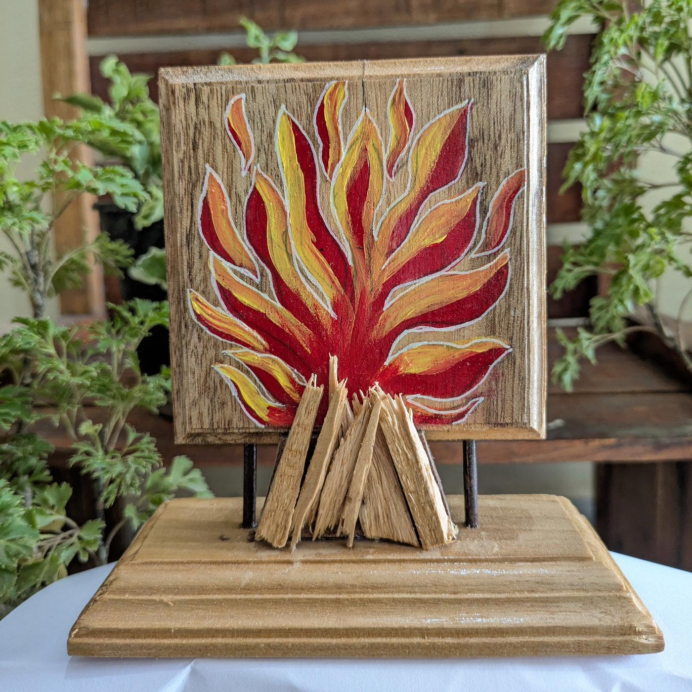 Chinhhari Madai Panch-Tatva standie festival decor( Buy 1 or full set)