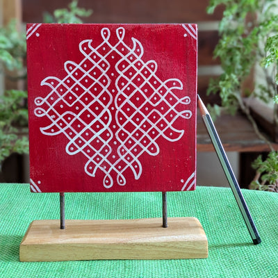 Chinhhari Madai kolam colour standie festival decor( Buy 1 or full set)