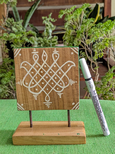 Chinhhari Madai kolam standie festival decor( Buy 1 or full set)