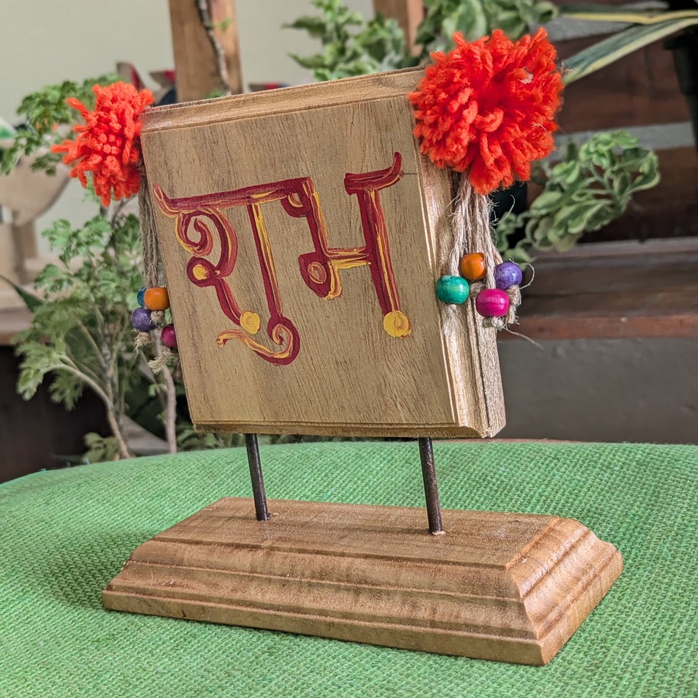 Chinhhari Madai Subh Labh standie festival decor