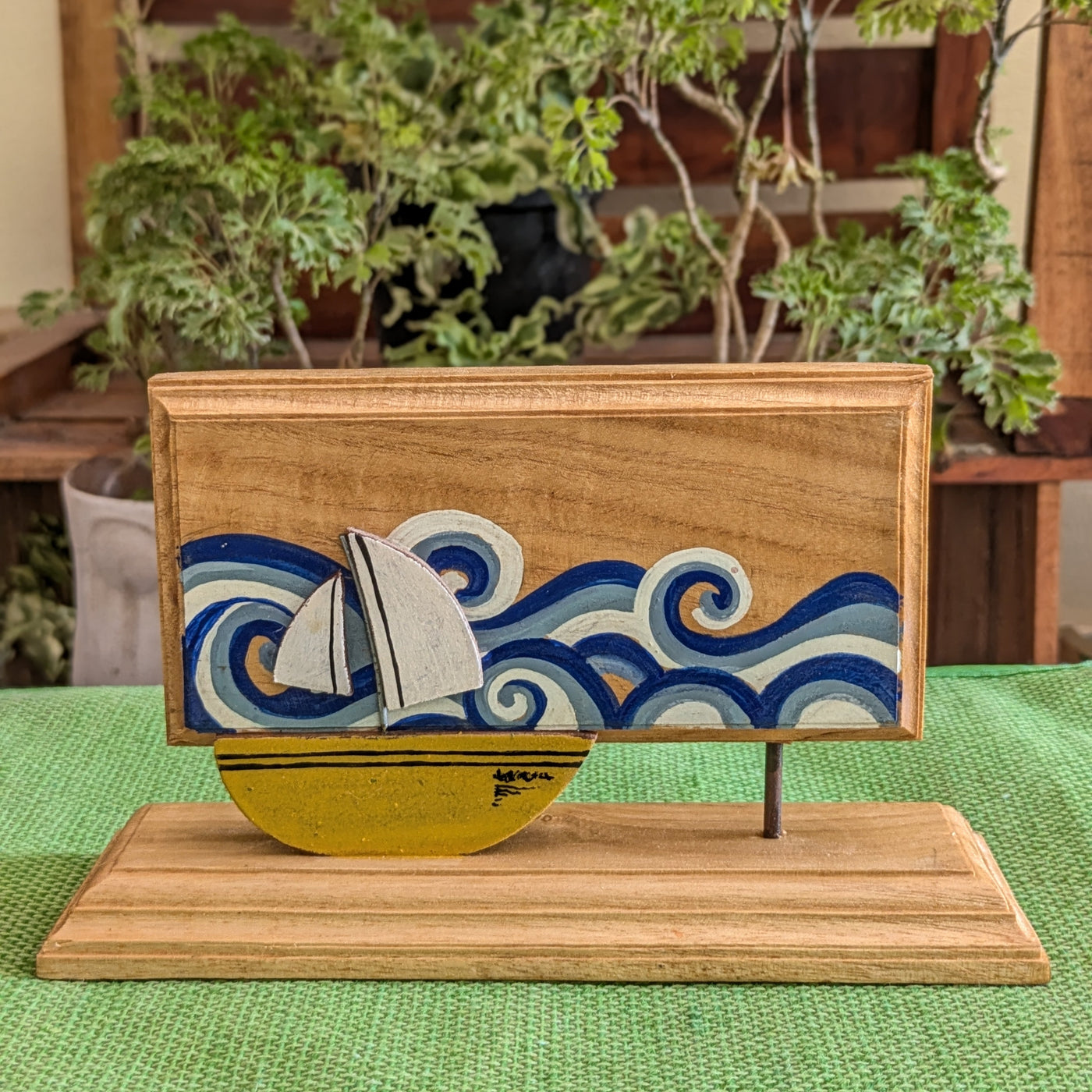 Chinhhari Madai boat standie festival decor