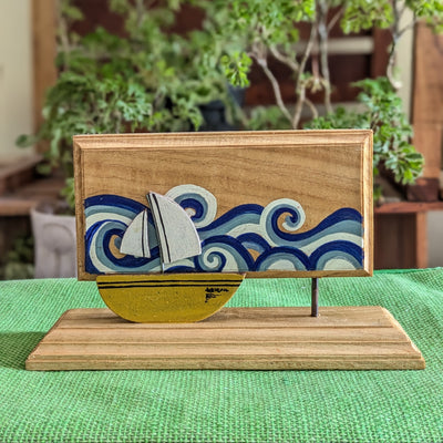 Chinhhari Madai boat standie festival decor