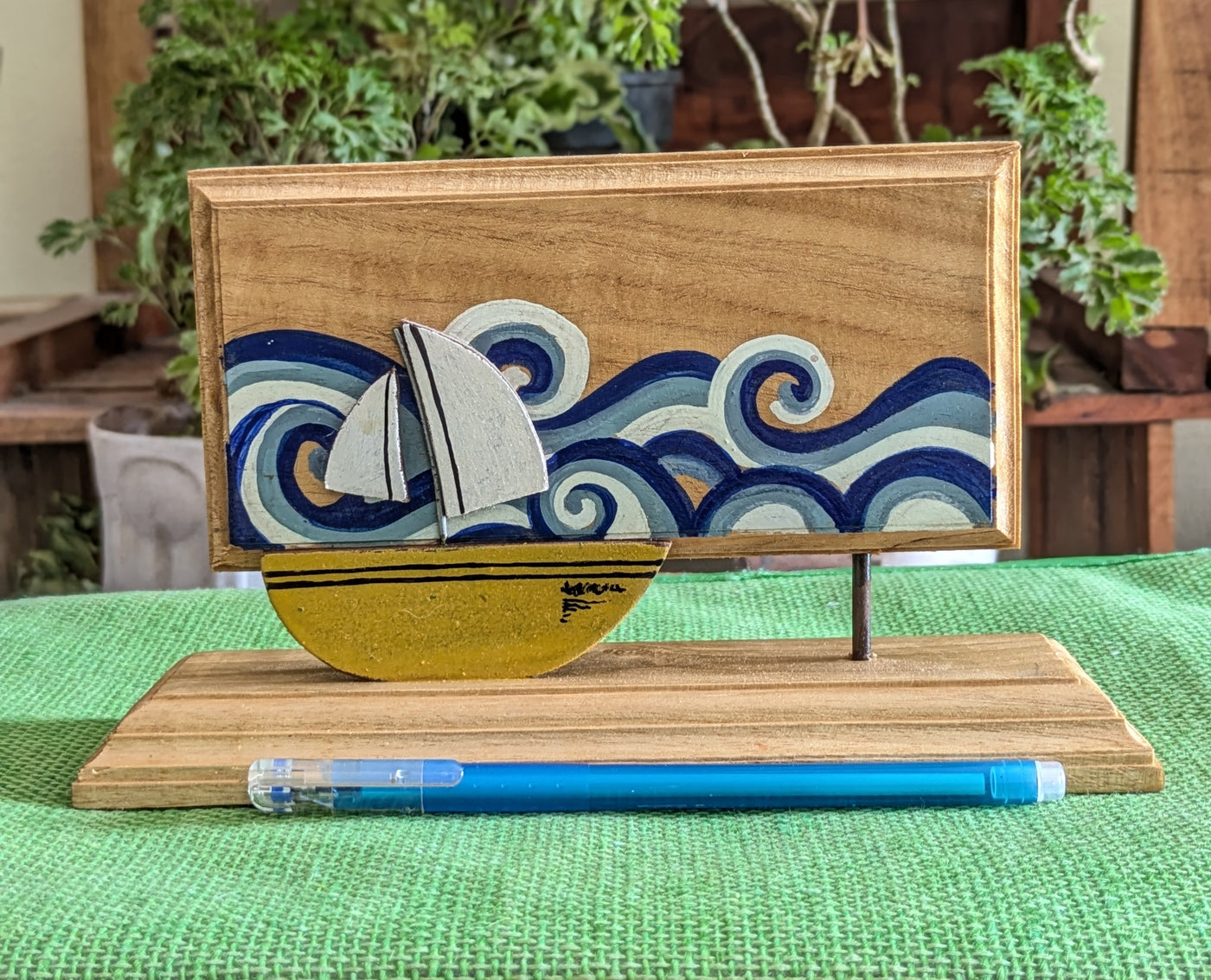 Chinhhari Madai boat standie festival decor