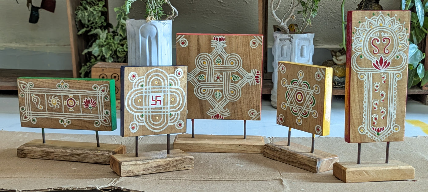 Chinhhari Madai Bihai standie festival decor( Buy 1 or full set)