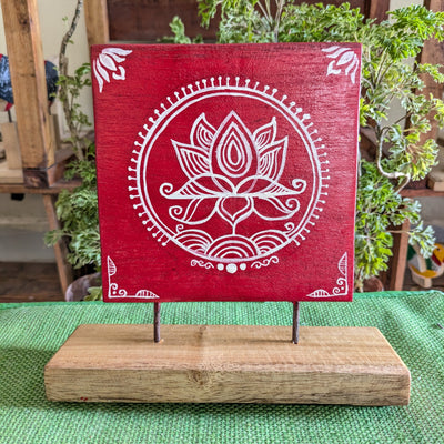 Chinhhari Madai Alpana colour standie festival decor( Buy 1 or full set)
