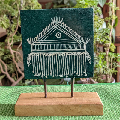 Chinhhari Madai Godna colour standie festival decor( Buy 1 or full set)