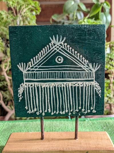 Chinhhari Madai Godna colour standie festival decor( Buy 1 or full set)