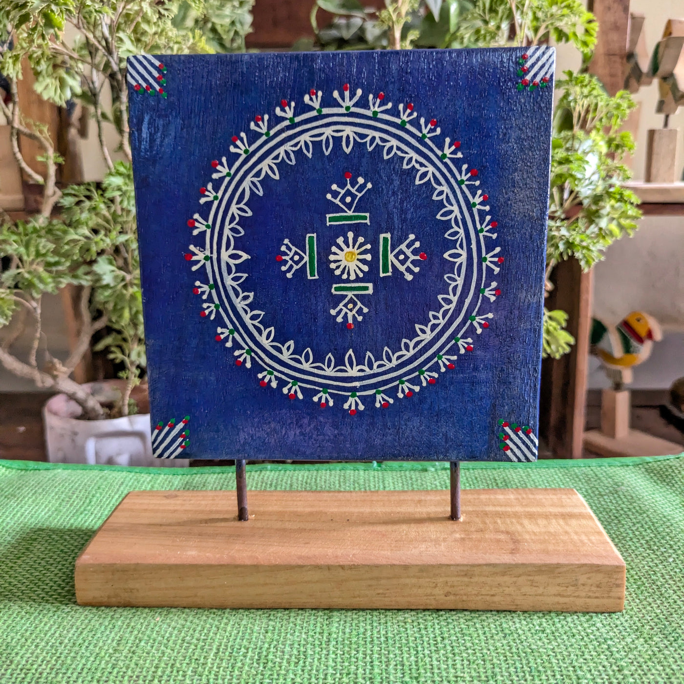 Chinhhari Madai Godna colour standie festival decor( Buy 1 or full set)