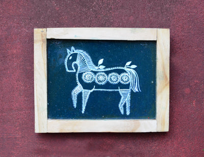 Chinhhari arts studio design 'Free spirit horse - WWD040 -  Chinhhari Arts