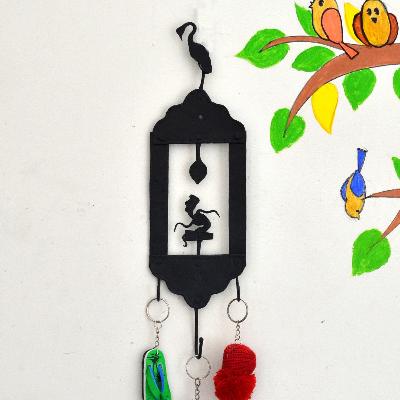 Chinhhari arts Wrought Iron Key Chain Holder - Chinhhari Arts store
