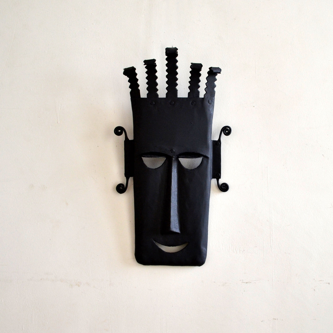 Chinhhari arts Wrought Iron  Tribal mask - Chinhhari Arts store