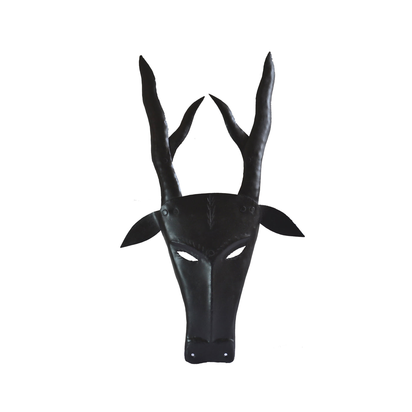 Chinhhari arts Wrought Iron  stag mask - Chinhhari Arts store