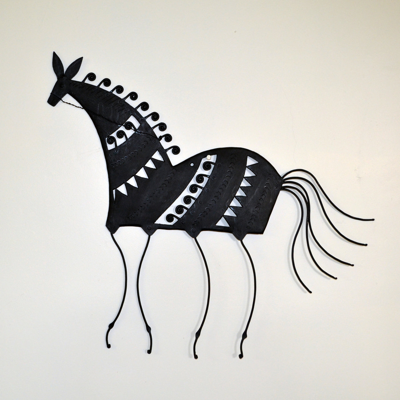 Chinhhari arts Wrought Iron Abstract horse - Chinhhari Arts store
