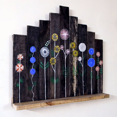 Chinhhari arts studio design 'Flowers of the same garden' - WWD041 -  Chinhhari Arts